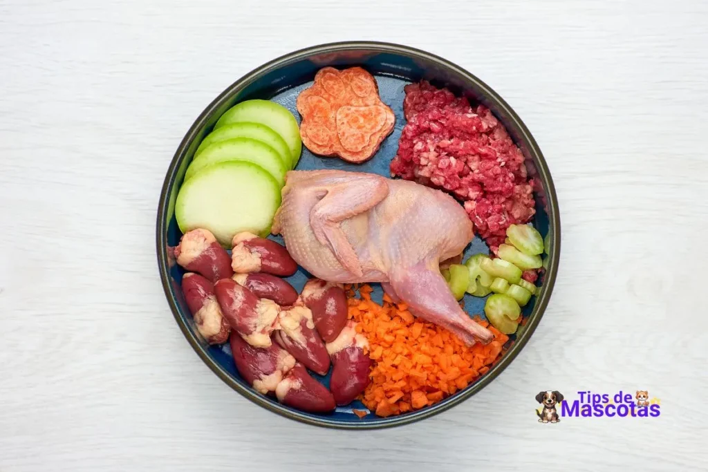 comida natural para perros